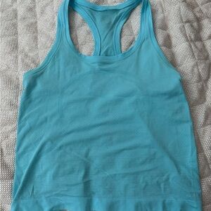 Lululemon Swiftly Blue Racerback Tank Top